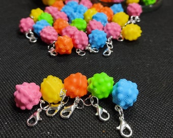 Star candy stitch markers