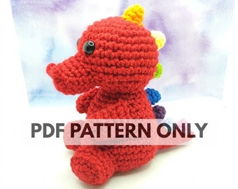 Little Dino Crochet PATTERN