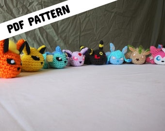 Eeveelutions Mini Amigurumi ***PATTERNS ONLY***