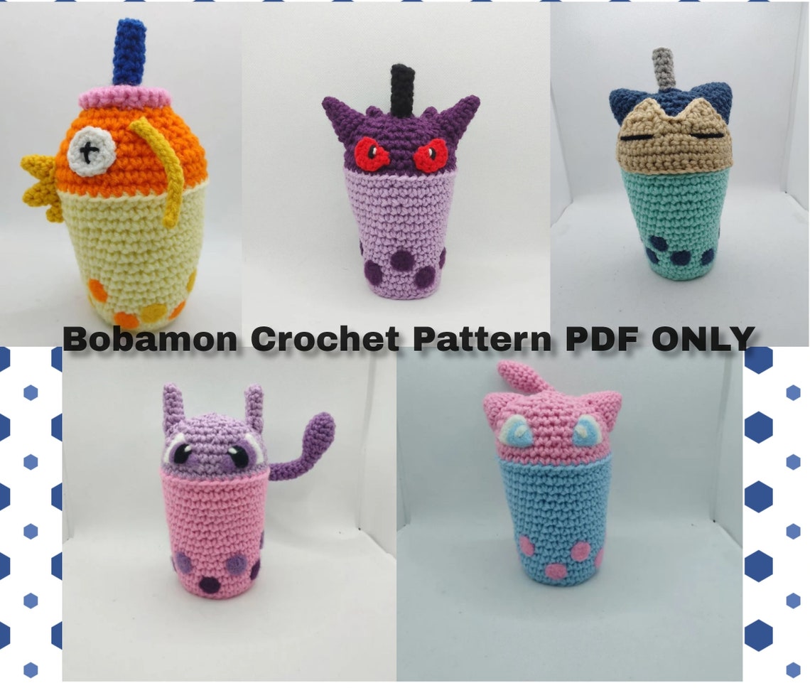 Bobamon Crochet Pattern PDF PATTERN ONLY | Etsy