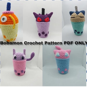 Bobamon Crochet Pattern PDF PATTERN ONLY