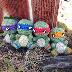 Chibi Turtle Crochet Pattern ***PDF PATTERN***