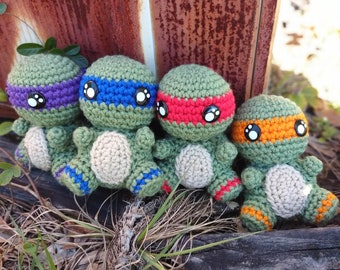 Chibi Turtle Crochet Pattern ***PDF PATTERN***