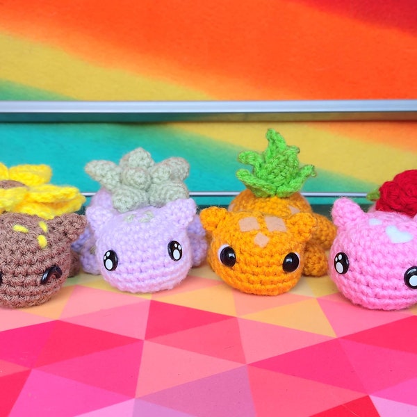 Mini Bulbasaurs Crochet Pattern ***PDF PATTERN ONLY***