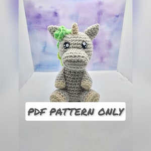 Little Unicorn Crochet PATTERN