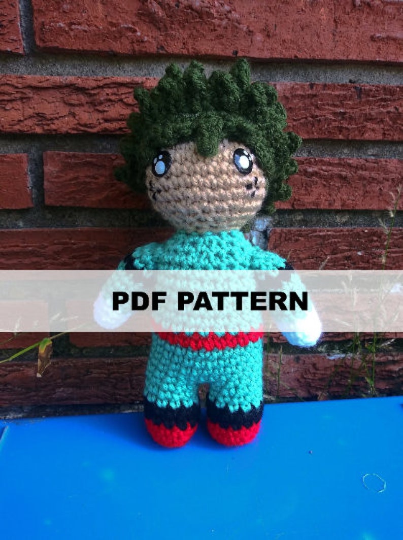 Broccoli hero crochet pattern PDF PATTERN image 1