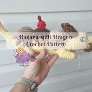Bananensplit Drachen Häkelanleitung *PDF ANLEITUNG*
