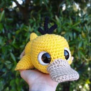 Psyduck Crochet Pattern ***PDF PATTERN ONLY****