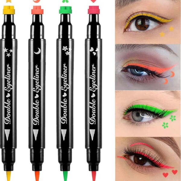 Liquid Eyeliner Double End Design Makeup