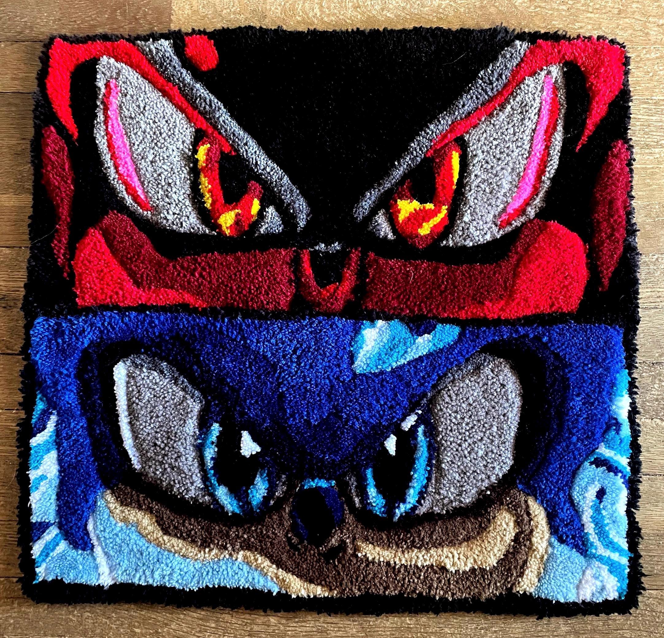 Sonic Shadow Rug Sonic Vs Shadow Tufted Rug - Etsy
