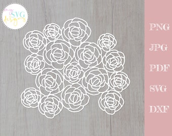 Download Floral Lace Svg Etsy
