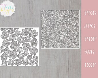 Download Flower Pattern Svg Etsy
