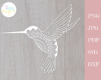 Download Hummingbird Mandala Etsy