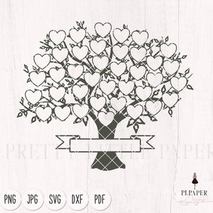Family tree svg 38 members, Tree of life svg, Family reunion svg, custom family tree svg 38 names, cutting machine file, cricut svg