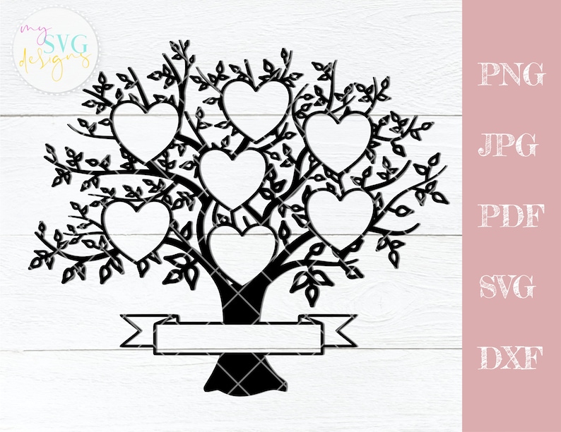 Download Family tree svg 7 members Family reunion svg custom family | Etsy