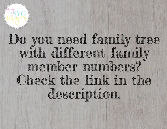 Download Family Tree Svg 18 Members Family Reunion Svg Custom Family Etsy