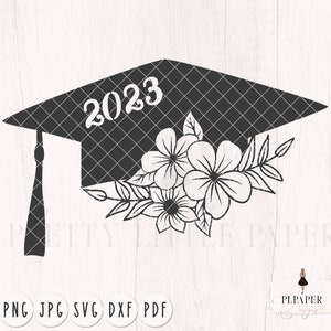 Senior 2023 svg, Klasse von 2023 svg, Abschlusskappe svg, Abschlussfeier svg, Senior svg, Congrats grad svg, Abschlussfeier Cake Topper svg