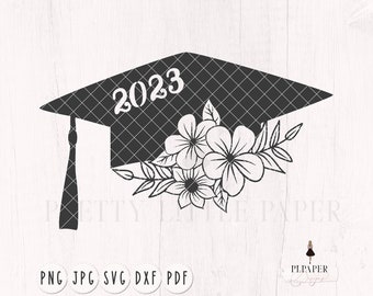 Senior 2023 svg, Class of 2023 svg, Graduation cap svg, Graduation svg, Senior svg, Congrats grad svg, Graduation cake topper svg