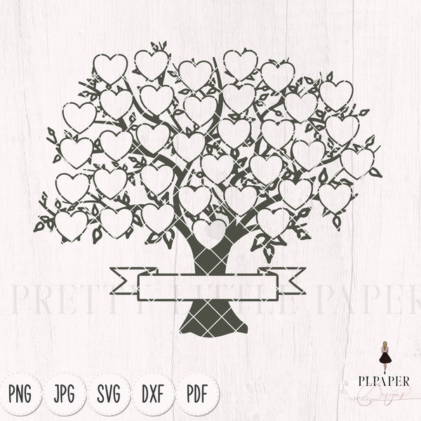 Family tree svg 35 members, Tree of life svg, Family reunion svg, custom family tree svg 35 names, cutting machine file, cricut svg