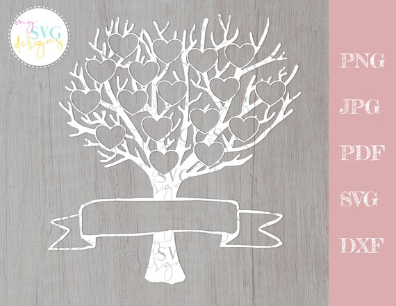 Download Clip Art Family Tree Silhouette Split Family Tree Svg Family Tree Wall Art Svg Family Tree With Custom Number Of Member Svg Family Tree Svg Files Art Collectibles