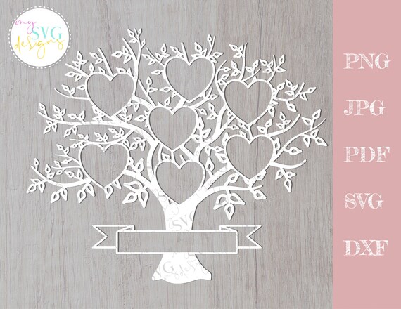 Download Family Tree Svg 7 Members Family Reunion Svg Custom Family Etsy