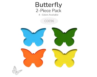 Butterfly Glass Shape – 2 Pack | COE96