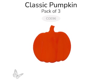Classic Pumpkin Glass Shape – 3 Pack | COE96