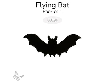 Flying Bat Glass Shape – 1 Pack | COE96