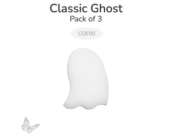 Classic Ghost Glass Shapes – 3 Pack | COE90