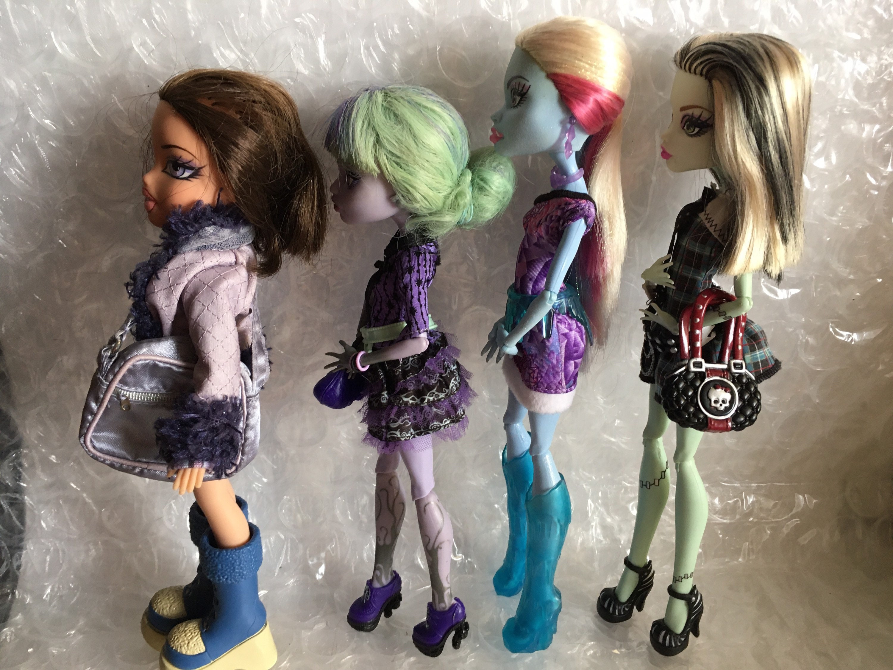 Lot dolls Lot monster high bratz doll used doll original Etsy