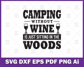 Free Free 276 Camping Wine Svg SVG PNG EPS DXF File