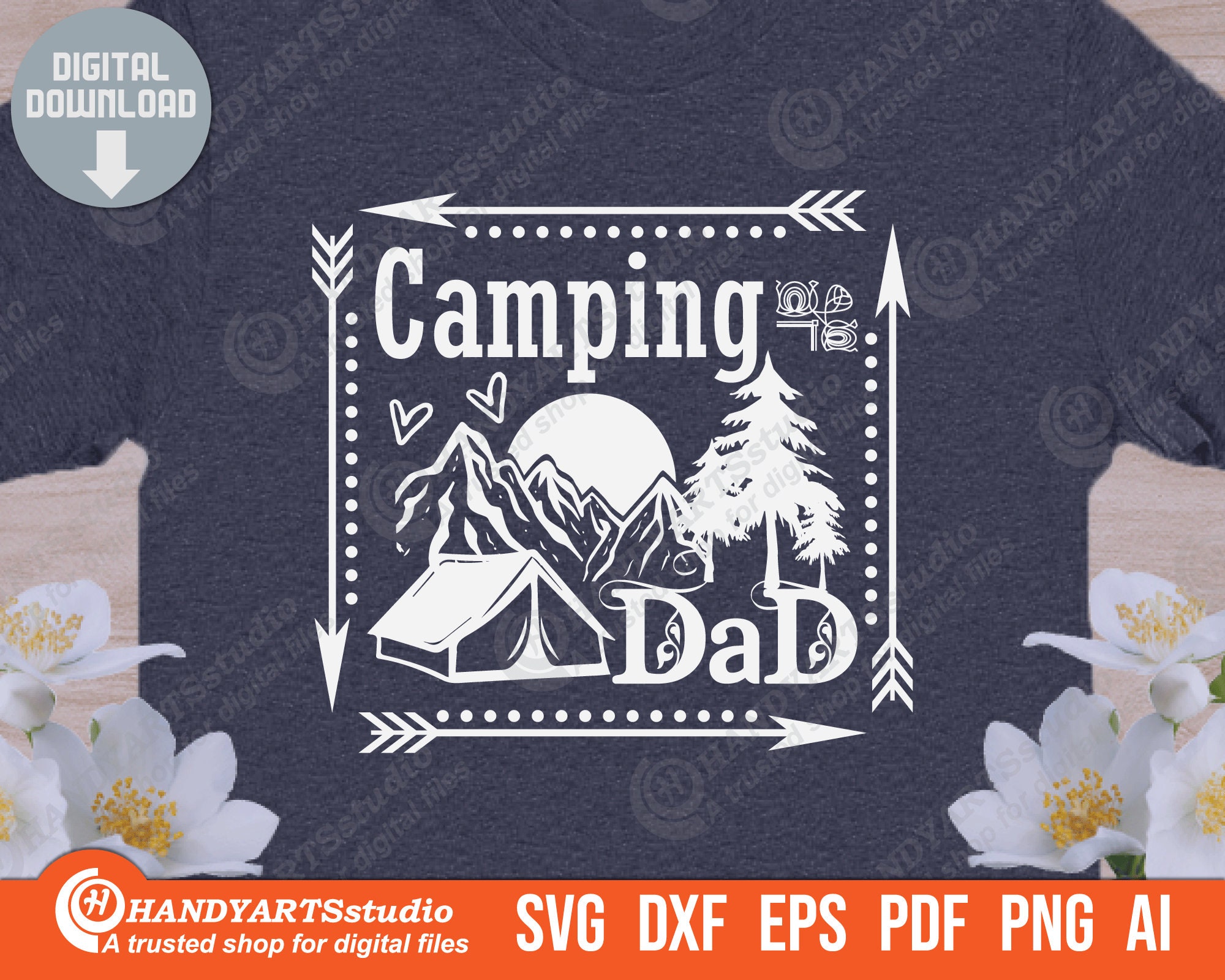 Free Free 94 Camping Svg Dad SVG PNG EPS DXF File