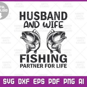 Download Father And Daughter Fishing Partner For Life Svg File For Etsy