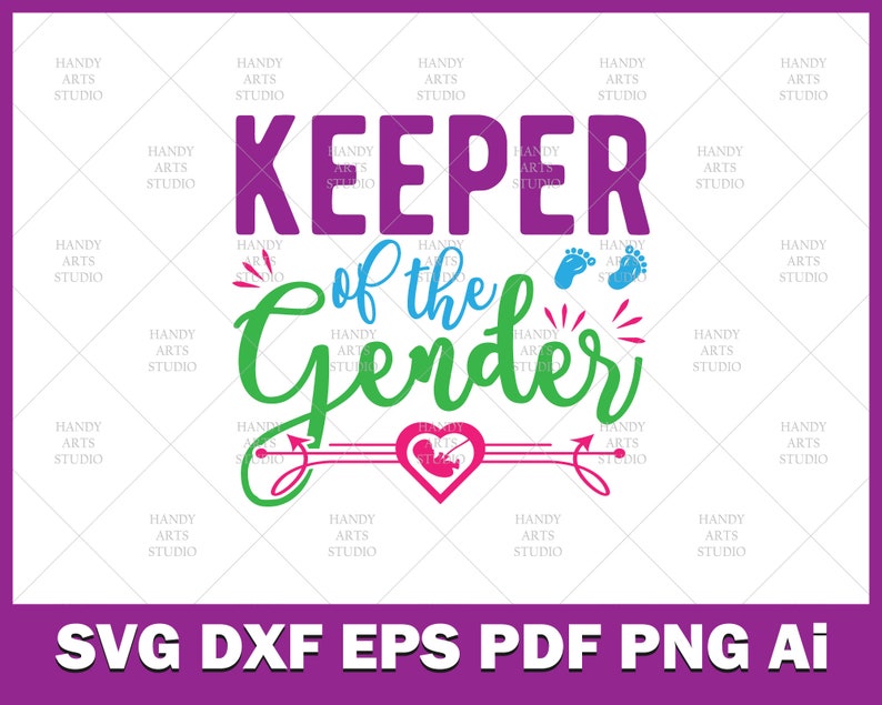 Download Keeper of the gender svg cutting file for cricut and | Etsy