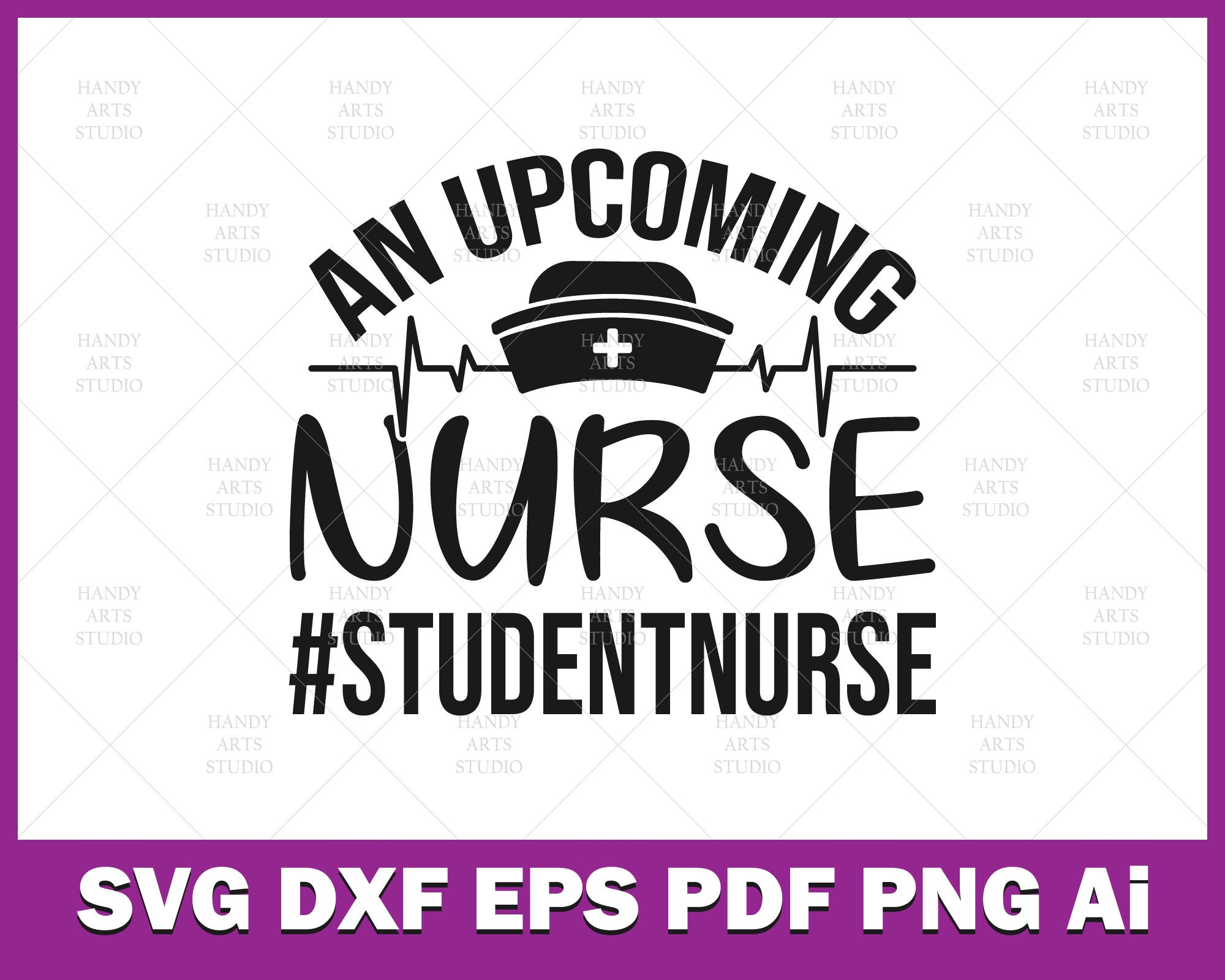 Download Student Nurse Svg An Upcoming Nurse Svg Future Nurse Svg Etsy