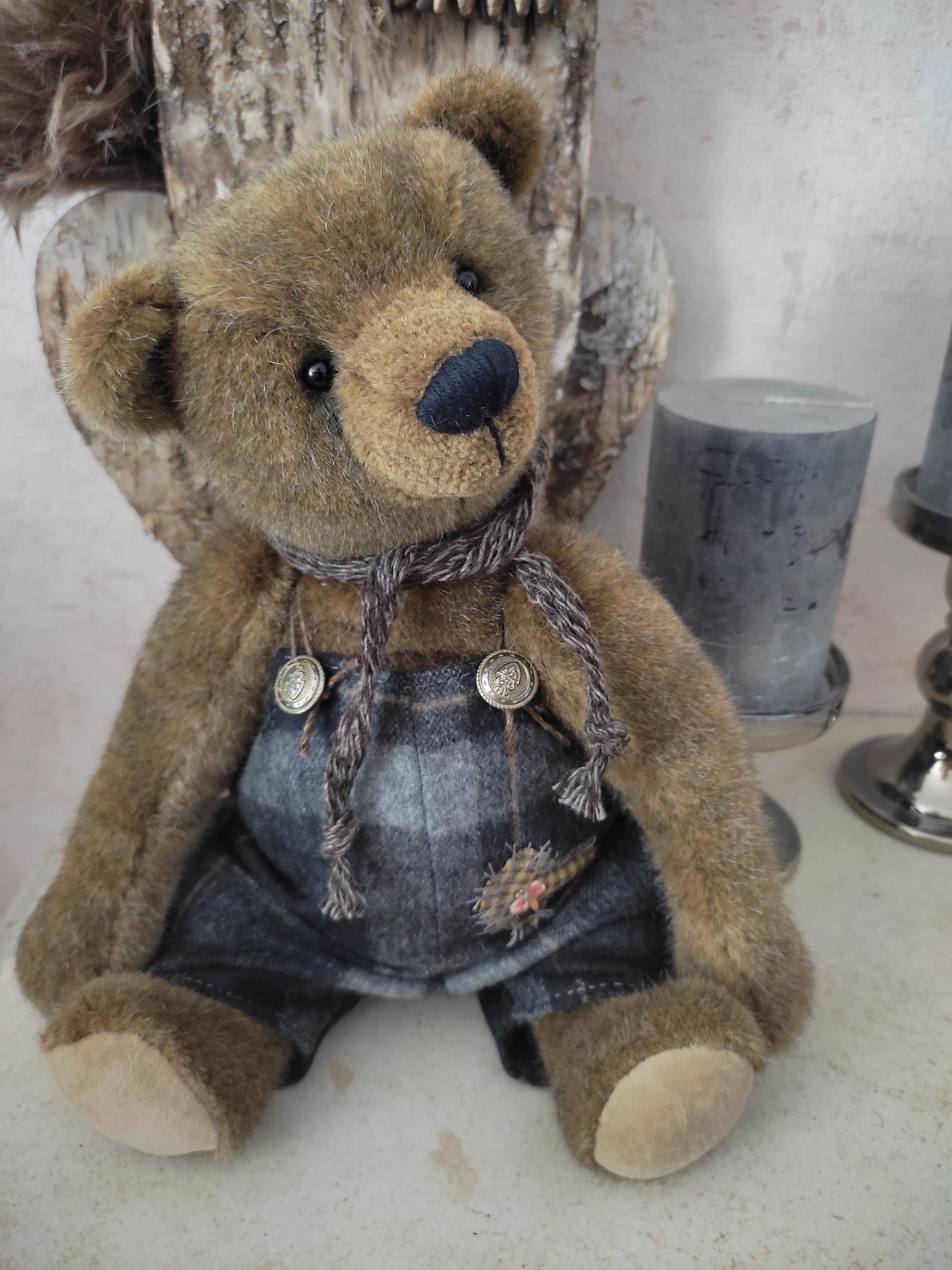 Old teddy bear hermann - Etsy 日本