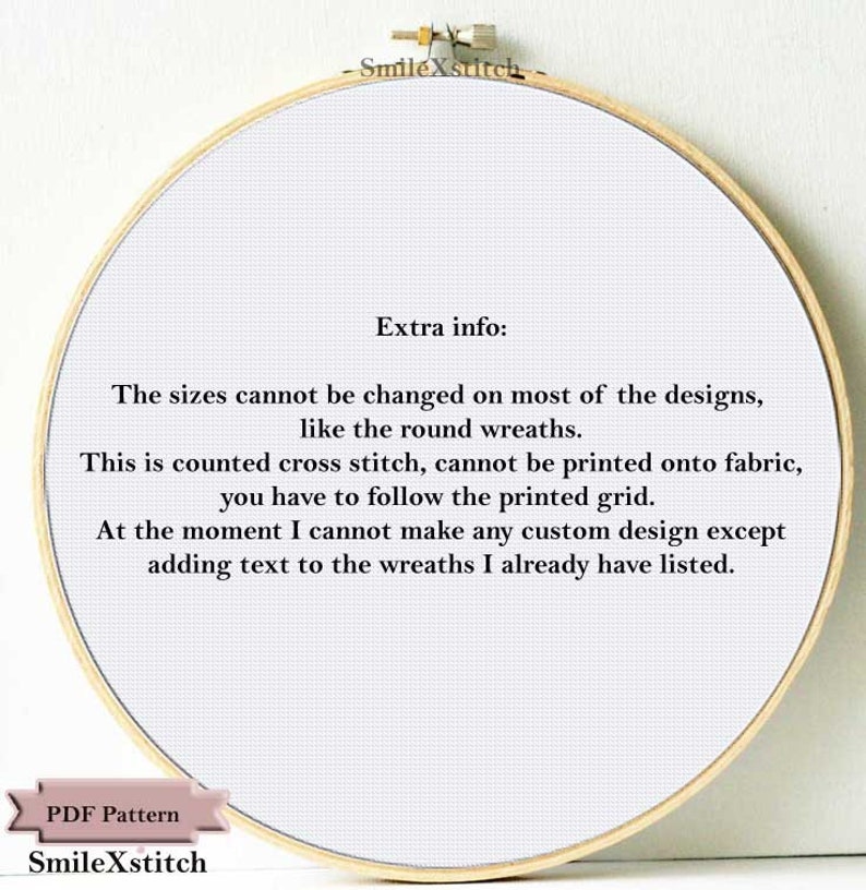 Funny cross stitch pattern If you/'re happy and you know it it/'s your meds easy beginner modern funny wall decor home decor floral wreath