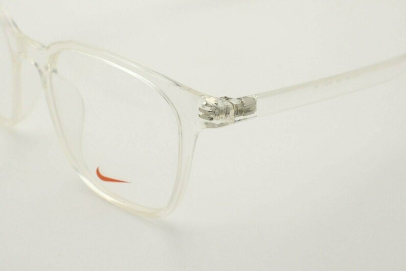 Nike Eyeglasses NK 7124 900 White Clear Eyeglasses Frames 50mm | Etsy