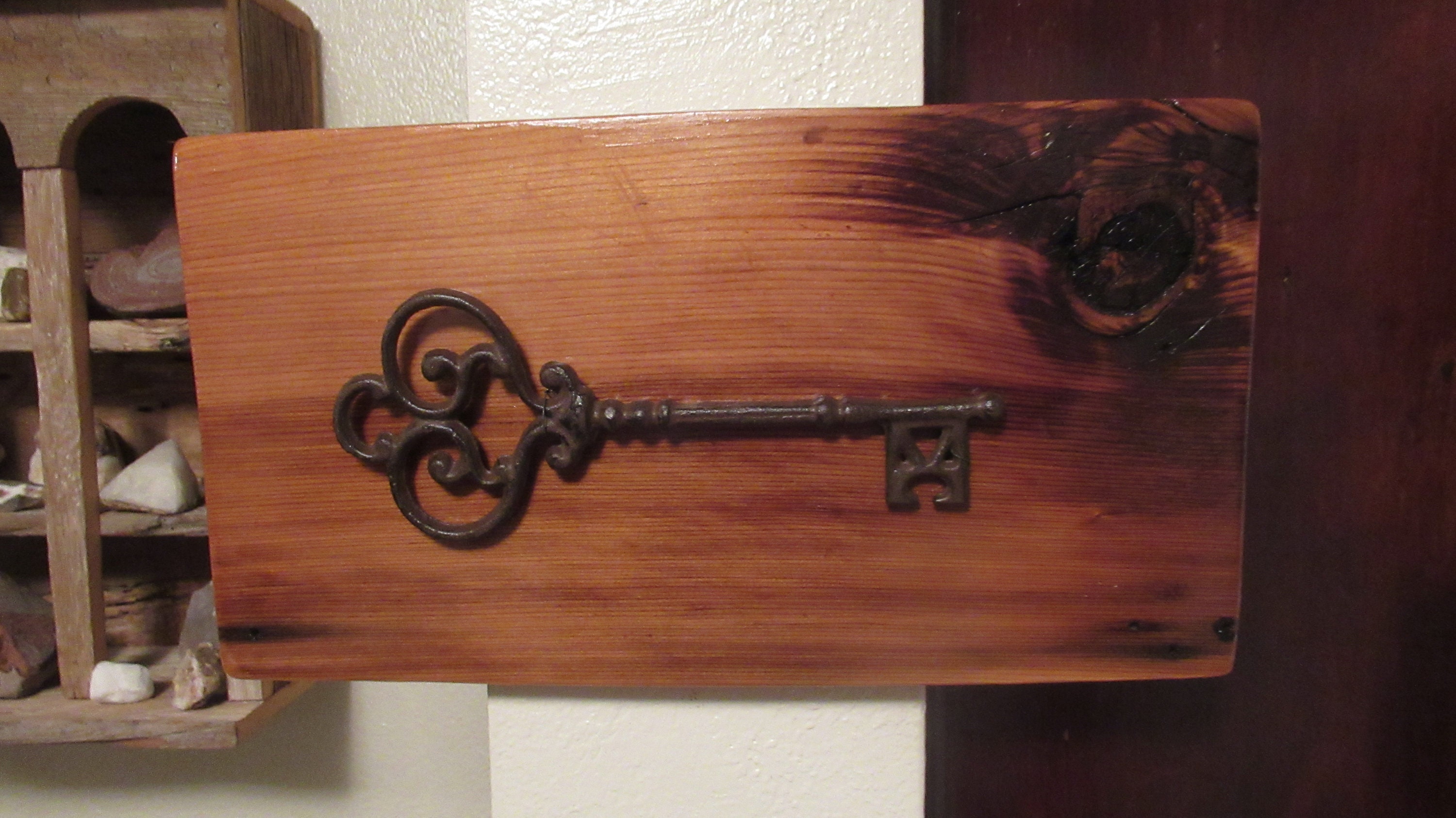 Rustic Vintage Key Wall Hanging Etsy