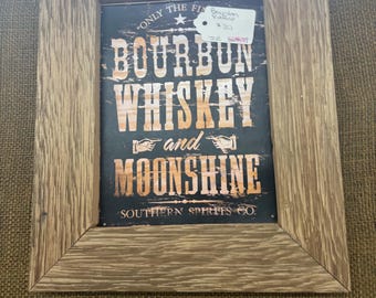 Moonshine Starter Kit – Small Mason Jar, Rustic Man Cave Decor - Etsy