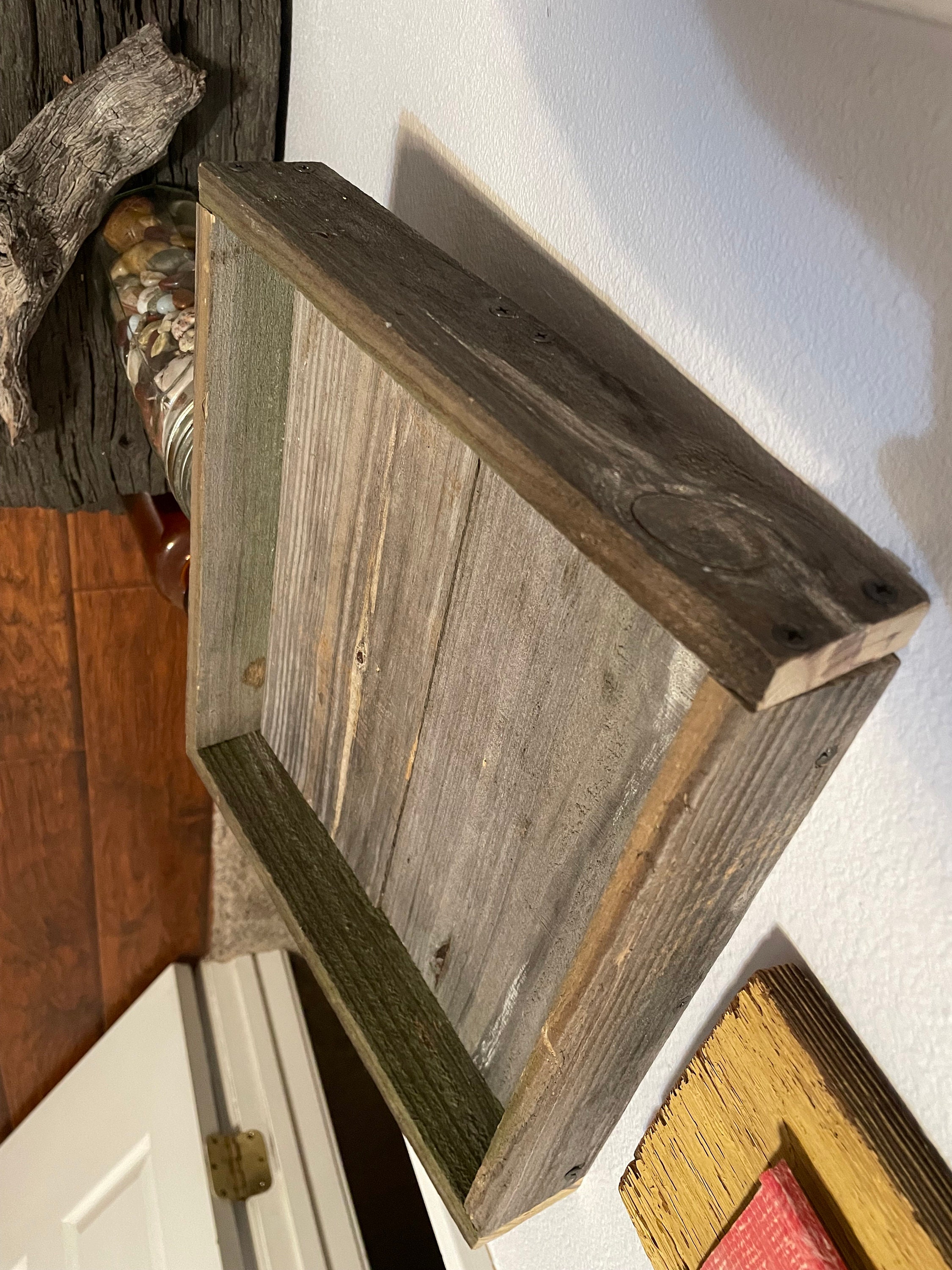 Rustic Wood Shadow Box - Etsy