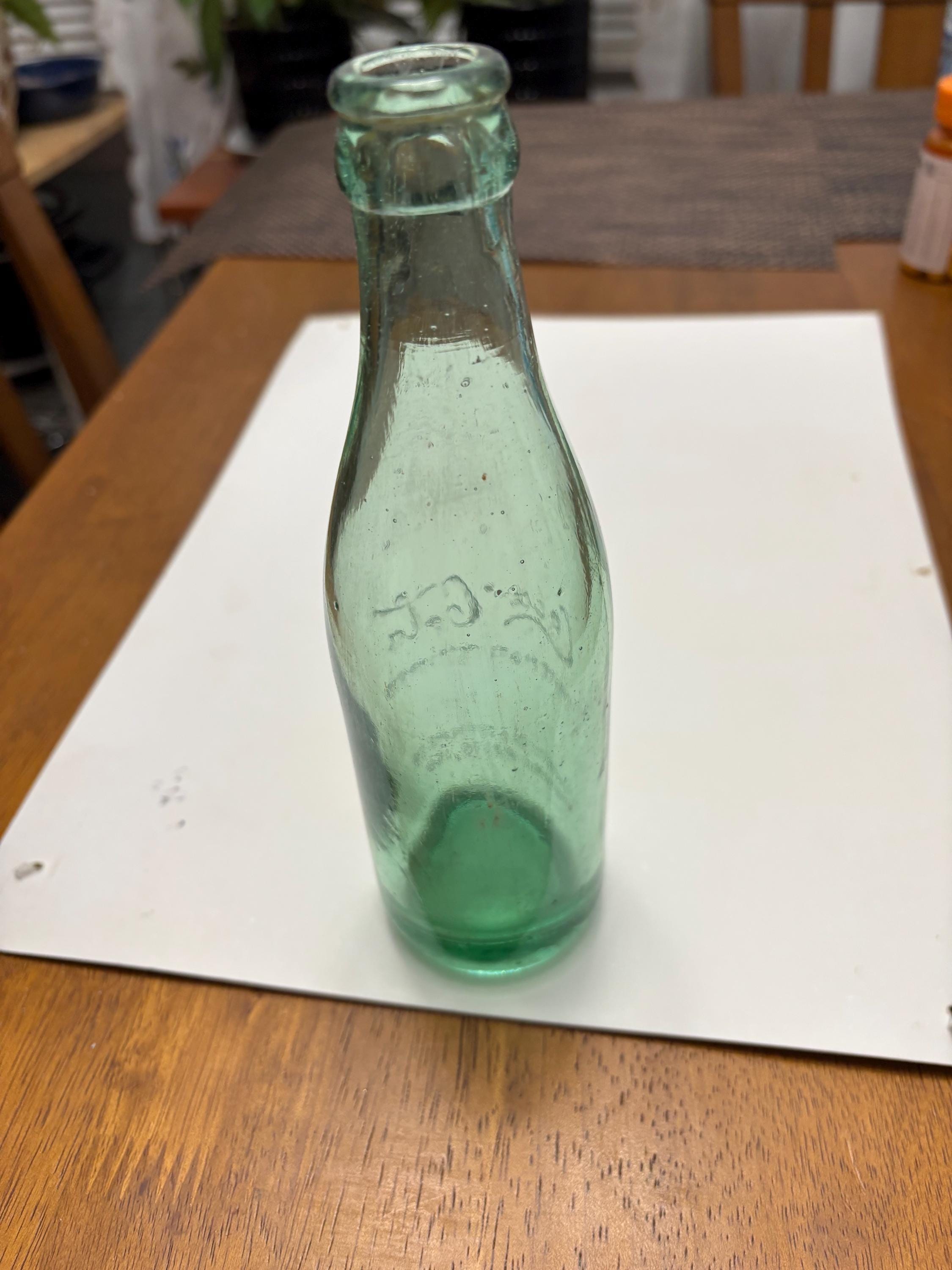 Straight Side Coca Cola Bottle - Etsy