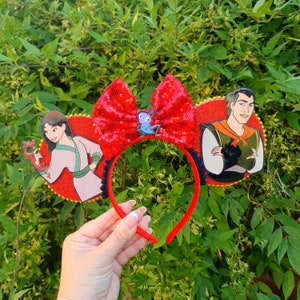 Mulan Mushu Li Shang Mouse Ears