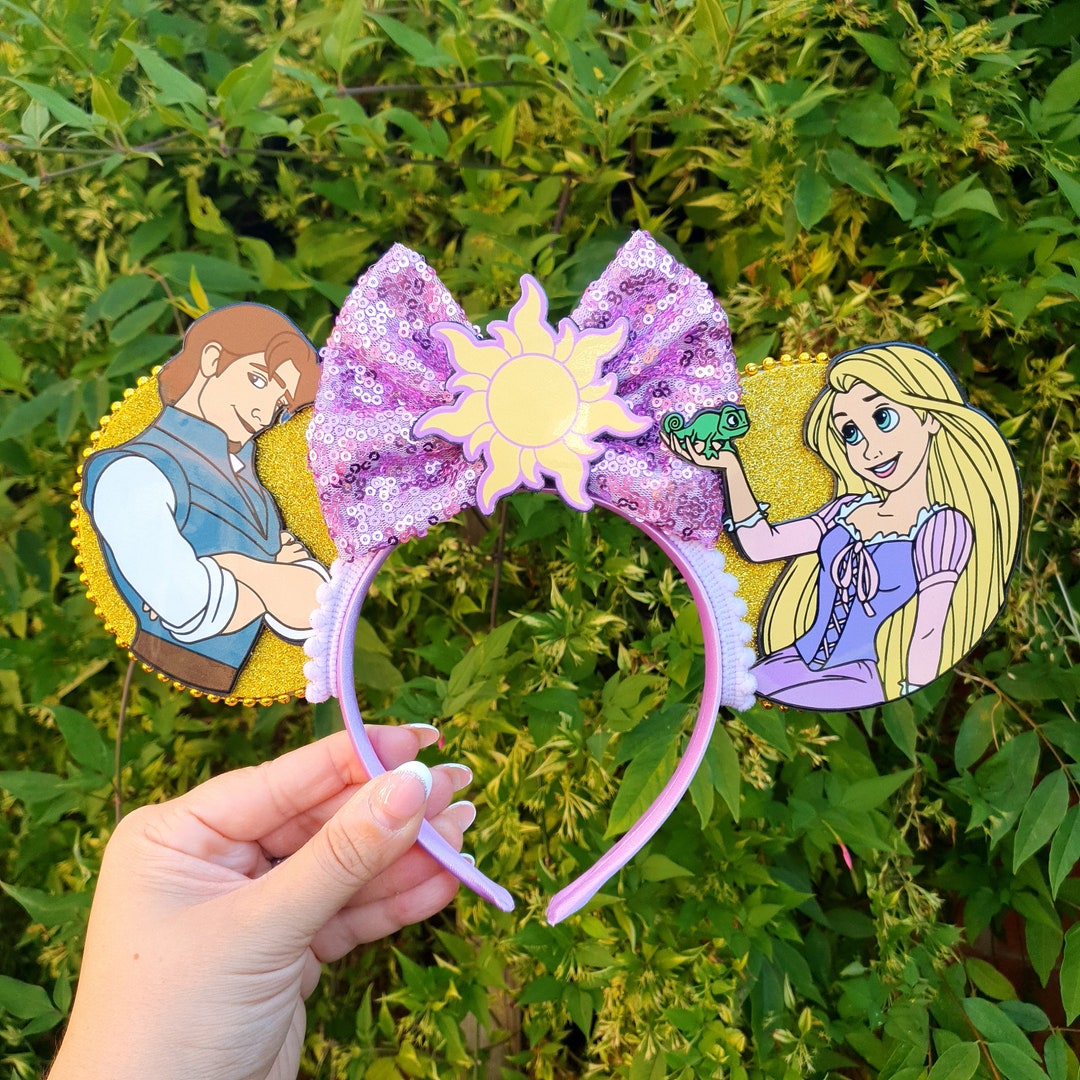 Rapunzel Flynn Rider Pascal Mouse Ears - Etsy