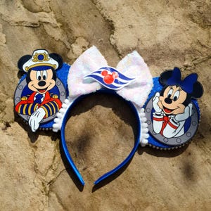 Captain Mickey Sailor Minnie Mouse Cruise Ears