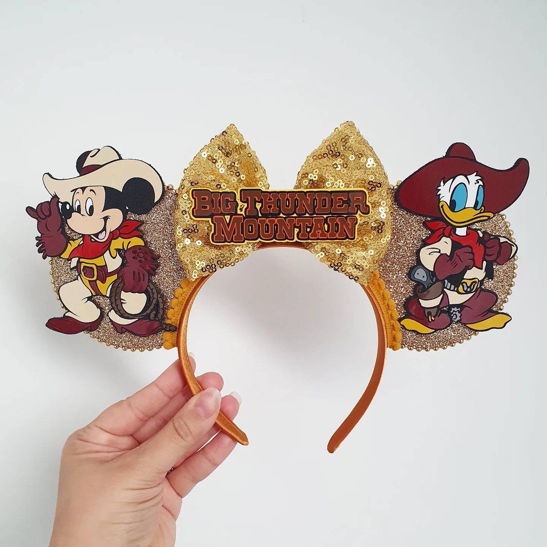 Big Thunder Mountain Ears Big Thunder Mountain Railroad Mouse Ears, Frontierland Ears  main image 3