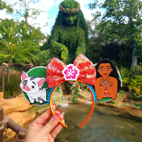 Moana Pua Heart of TeFiti Mouse Ears