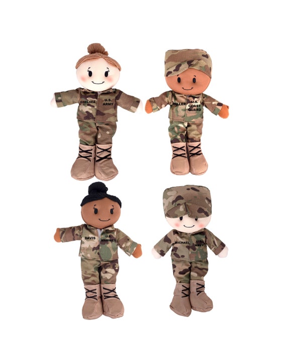 stuffed soldier doll