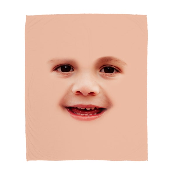 Custom Face Blanket Etsy