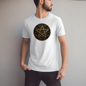 Witch, Wicca, Pagan Pentacle, Pentagram, T-shirt